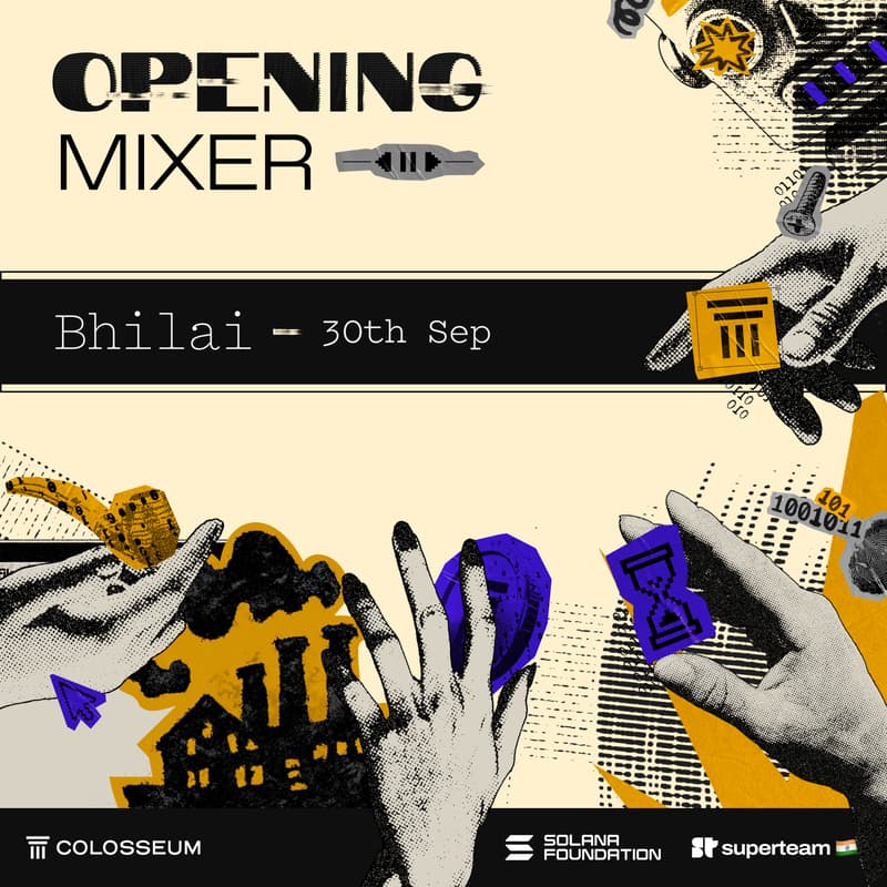 Cover Image for Superteam Cypherpunk Opening Mixer, Bhilai