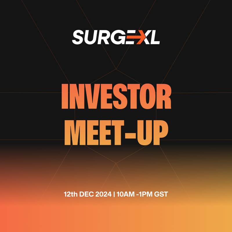 Cover Image for SurgeXL Investor's Meetup