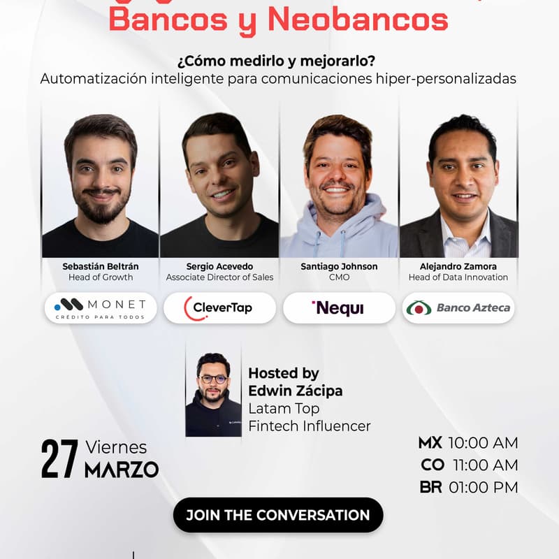 Cover Image for Engagement en Fintechs, Bancos y Neobancos 🧠