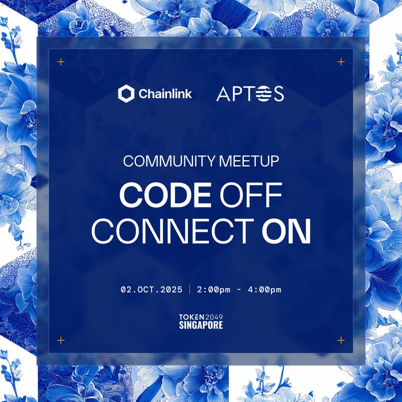 Cover Image for Code OFF - Connect ON: Chainlink x Aptos Community Meetup