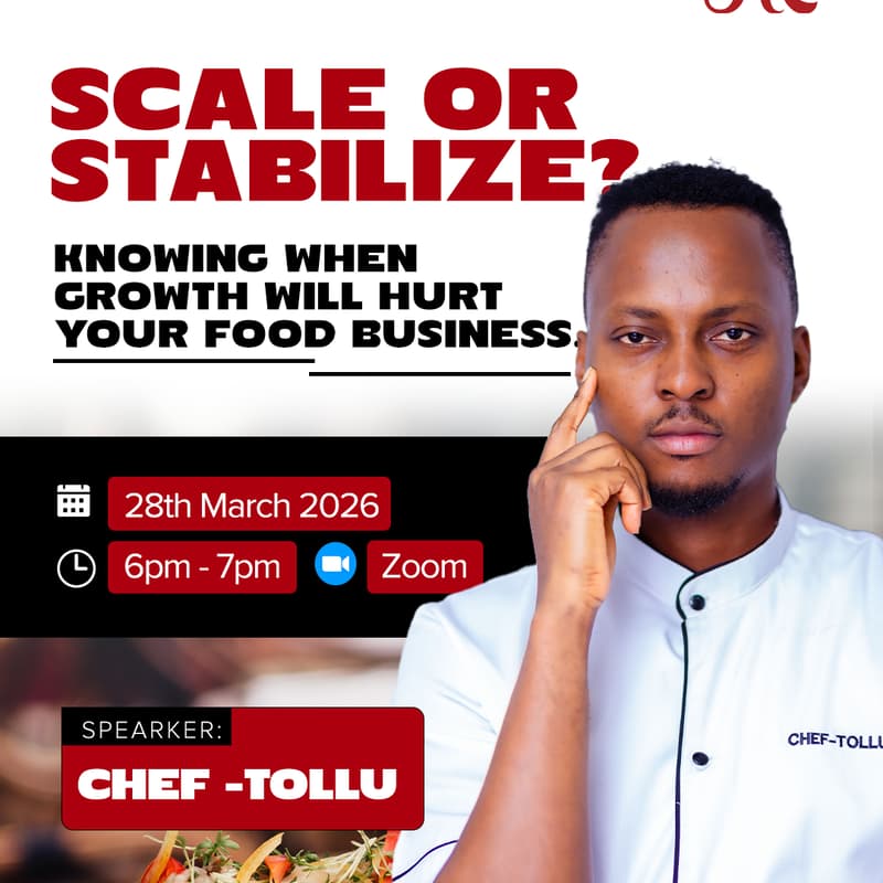 Cover Image for Scale or Stabilize? Knowing When Growth Will Hurt Your Food Business