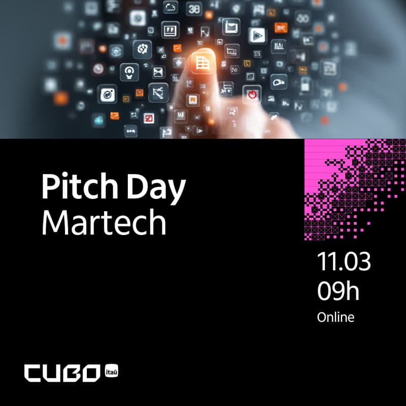 Cover Image for [Cubo Itaú] Pitch Day - Martech