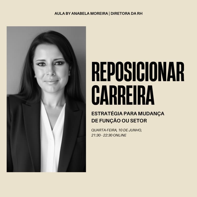 Cover Image for Reposicionar Carreira: Estratégia para Mudança de Função ou Setor