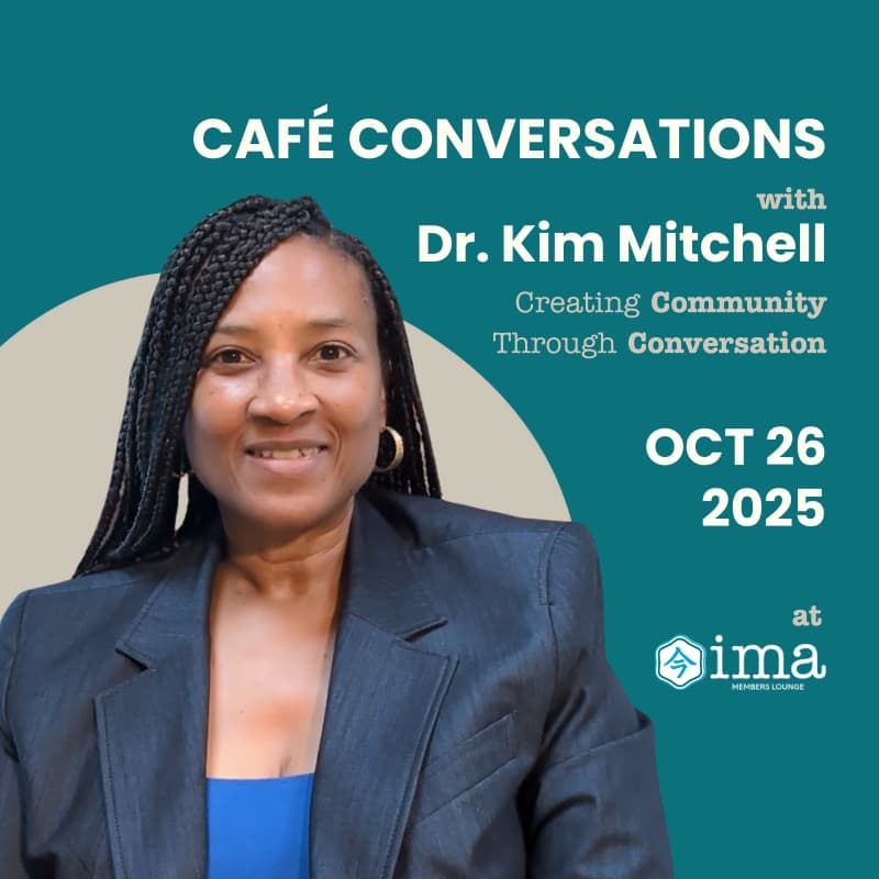 Cover Image for Café Conversations with Dr. Kim: Creating Community Through Conversation