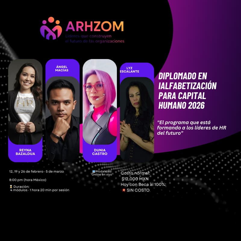 Cover Image for Diplomado en IA para HR 2026