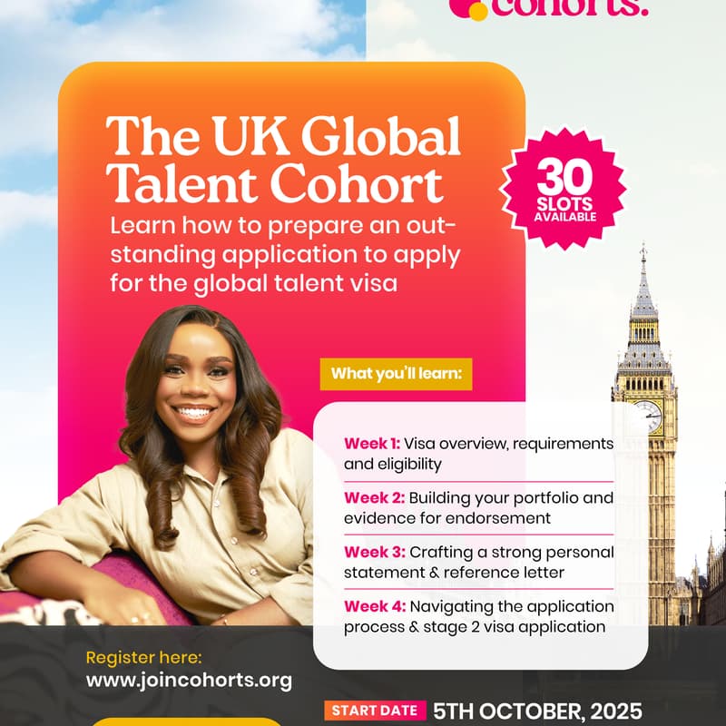 Cover Image for Ask Me Anything: UK Global Talent Visa