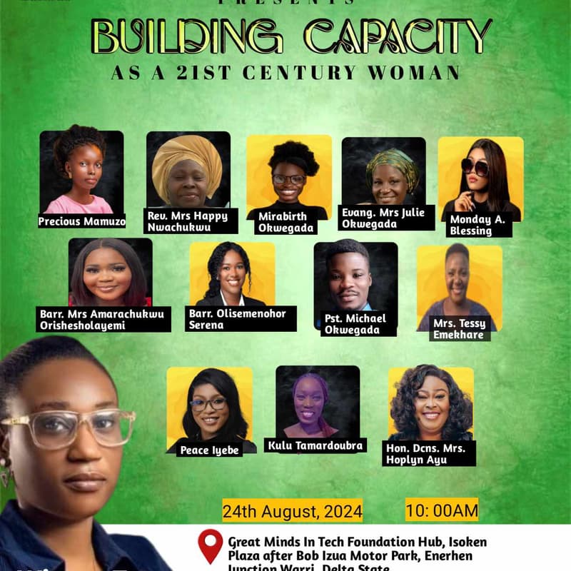 Cover Image for BUILDING CAPACITY AS A 21ST-CENTURY WOMAN