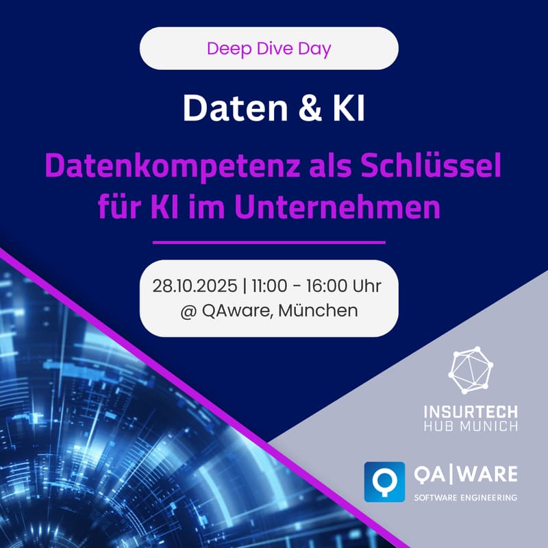 Cover Image for ITHM Deep Dive Day: Datenkompetenz als Schlüssel für künstliche Intelligenz im Unternehmen – mit QAware