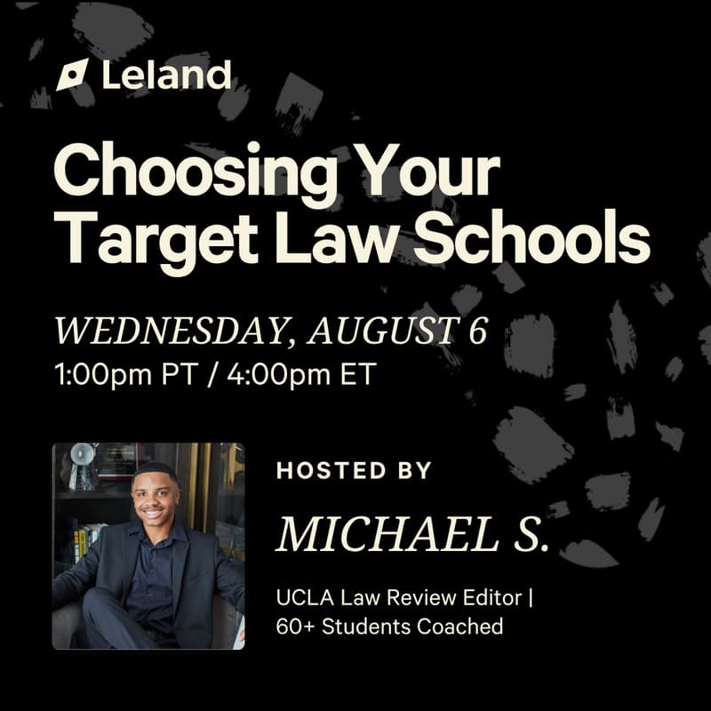 Cover Image for Choosing Your Target Law Schools