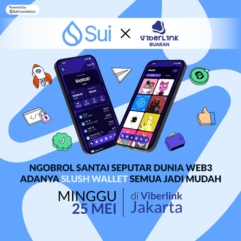 Cover Image for Sui Indonesia Meetup: Easy to use Slush Wallet