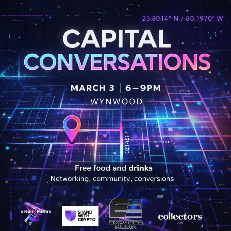 Cover Image for End Of Winter Mixer “Capital conversations”