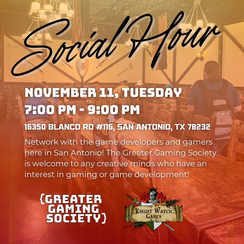 Cover Image for Social Hour - November