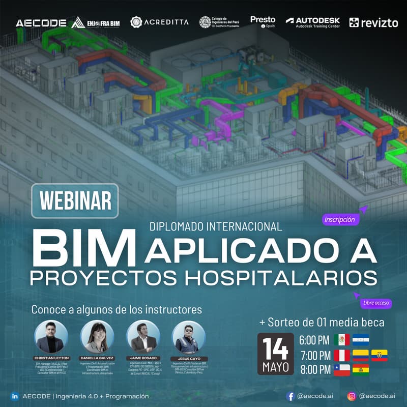 Foto de portada de WEBINAR: BIM EN PROYECTOS HOSPITALARIOS