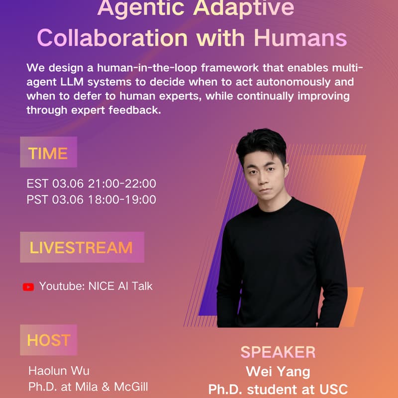 Cover Image for Agentic Collaboration with Humans