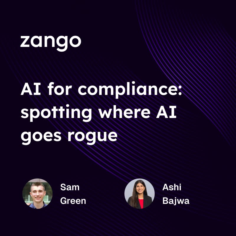 Cover Image for AI for compliance: spotting where AI goes rogue
