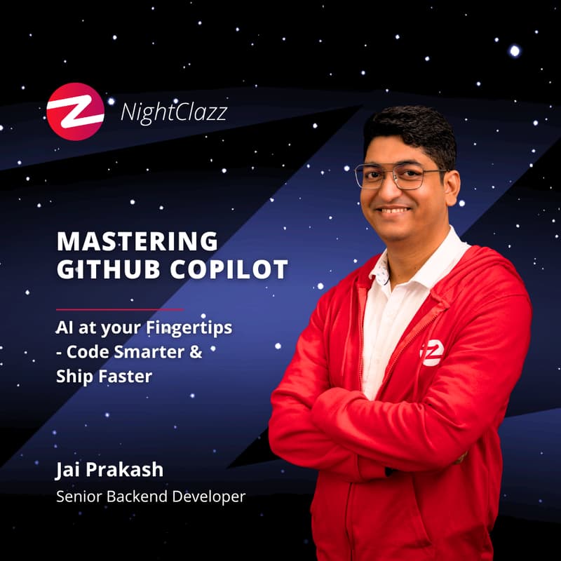 Cover Image for Mastering Github Copilot - AI at your Fingertips - Code Smarter & Ship Faster