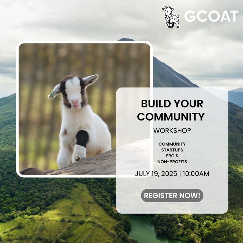 Cover Image for Build Your Community: Strategy Workshop with GCOAT