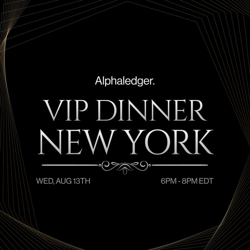 Cover Image for Alphaledger VIP Dinner | NY