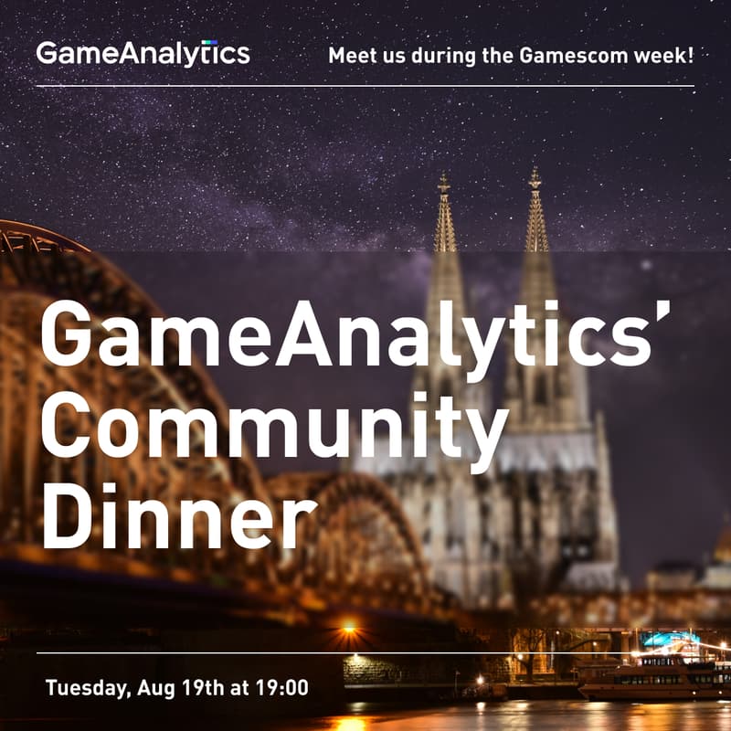 Cover Image for The GameAnalytics' Game Dev Community Dinner | Gamescom 2025