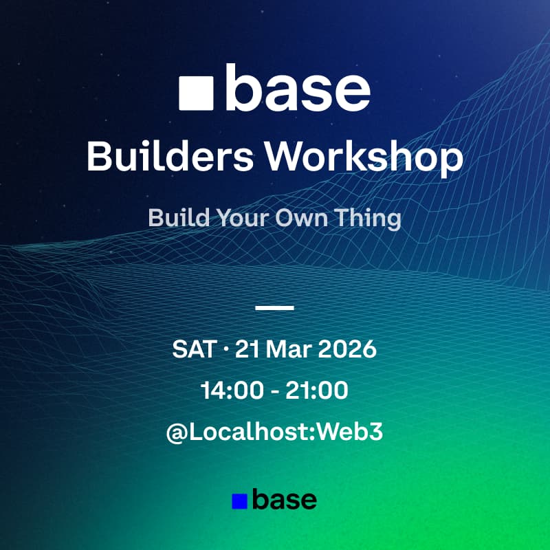 Cover Image for x402 Korea on Base Workshop: Build Your Own Thing