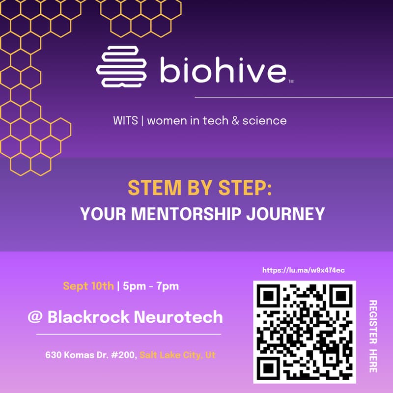 Cover Image for BioHive WITS Presents: "STEM By Step: Your Mentorship Journey"