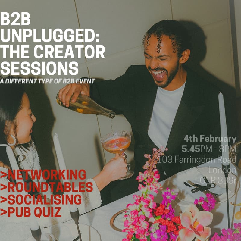 Cover Image for B2B Unplugged: The Creator Sessions