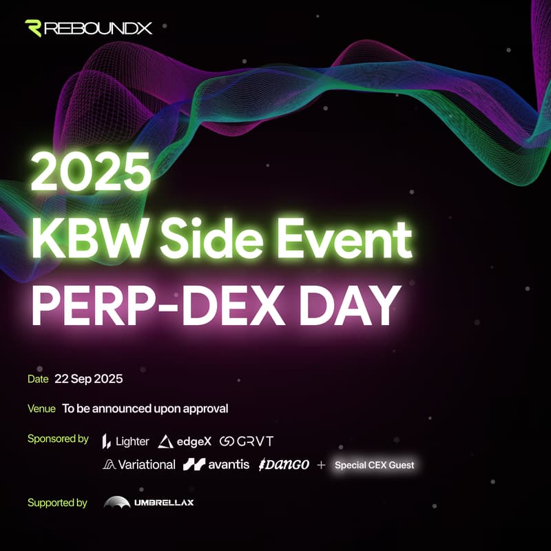 Cover Image for Perp-DEX DAY with ReboundX