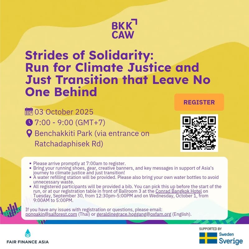 Cover Image for Strides of Solidarity: Run for Climate Justice & Just Transition that Leave No One Behind