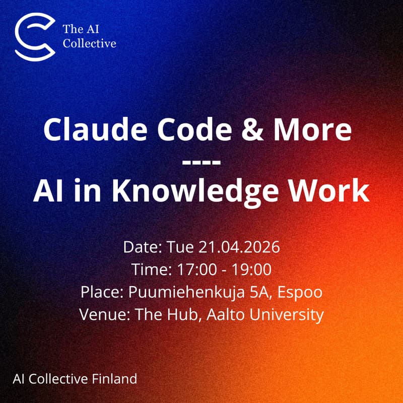Cover Image for Claude Code & More - AI in Knowledge Work