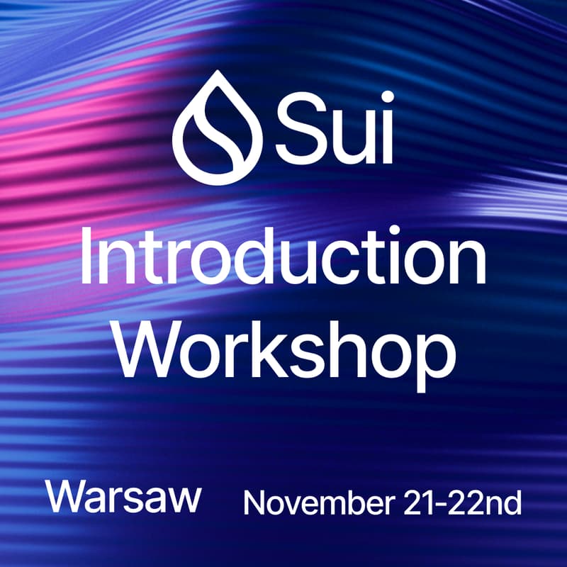Cover Image for Sui Introduction Workshop