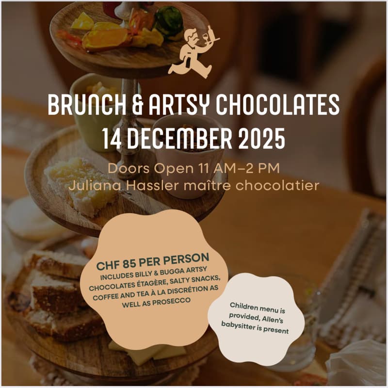 Cover Image for Billy & Bugga Artsy Chocolate Étagère Brunch!