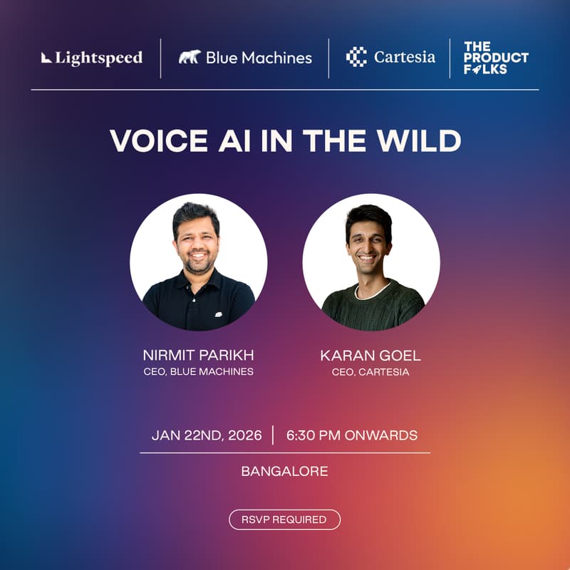 Cover Image for Voice AI in the Wild | Lightspeed & The Product Folks