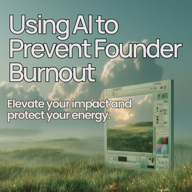 Cover Image for Using AI to Prevent Founder Burnout
