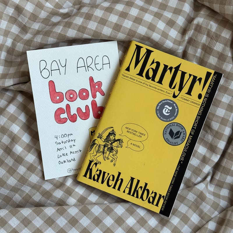Cover Image for Bay Area April Book Club: Martyr