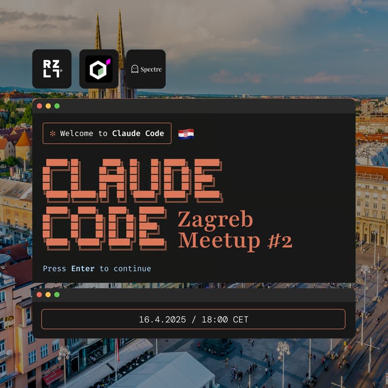 Cover Image for Claude Code Meetup Zagreb #2