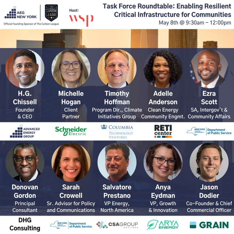 Cover Image for Task Force Roundtable: Enabling Resilient Critical Infrastructure for Communities