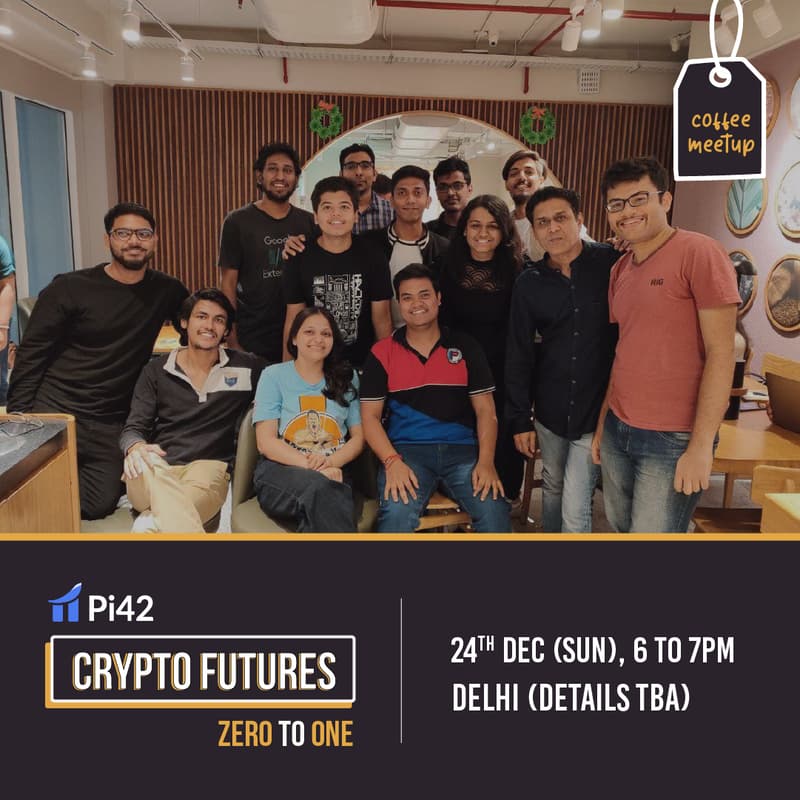 Cover Image for Crypto Traders’ Hangout - New Delhi