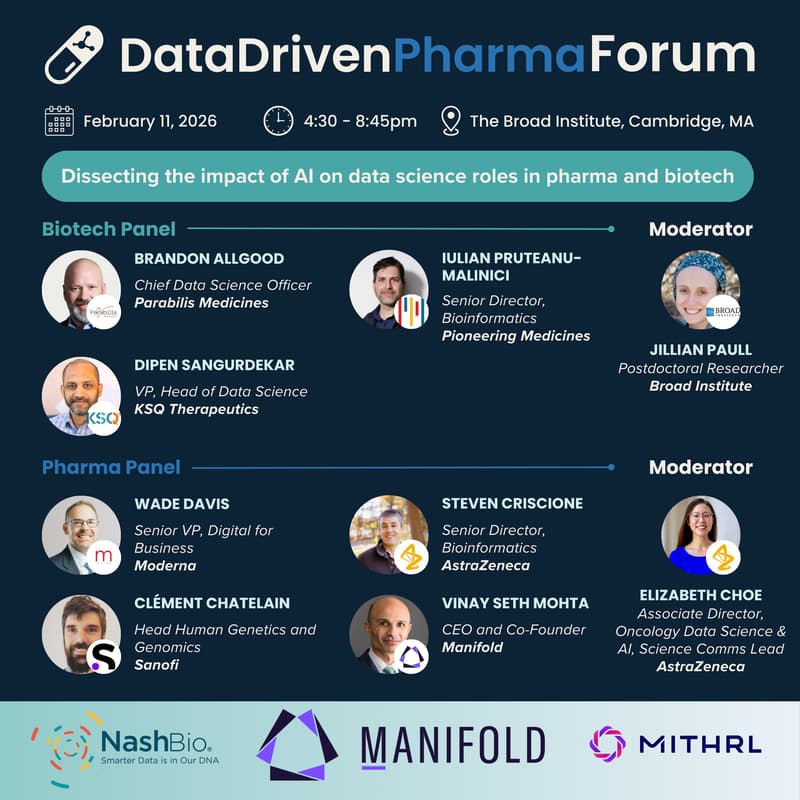 Cover Image for DataDrivenPharma Forum at The Broad