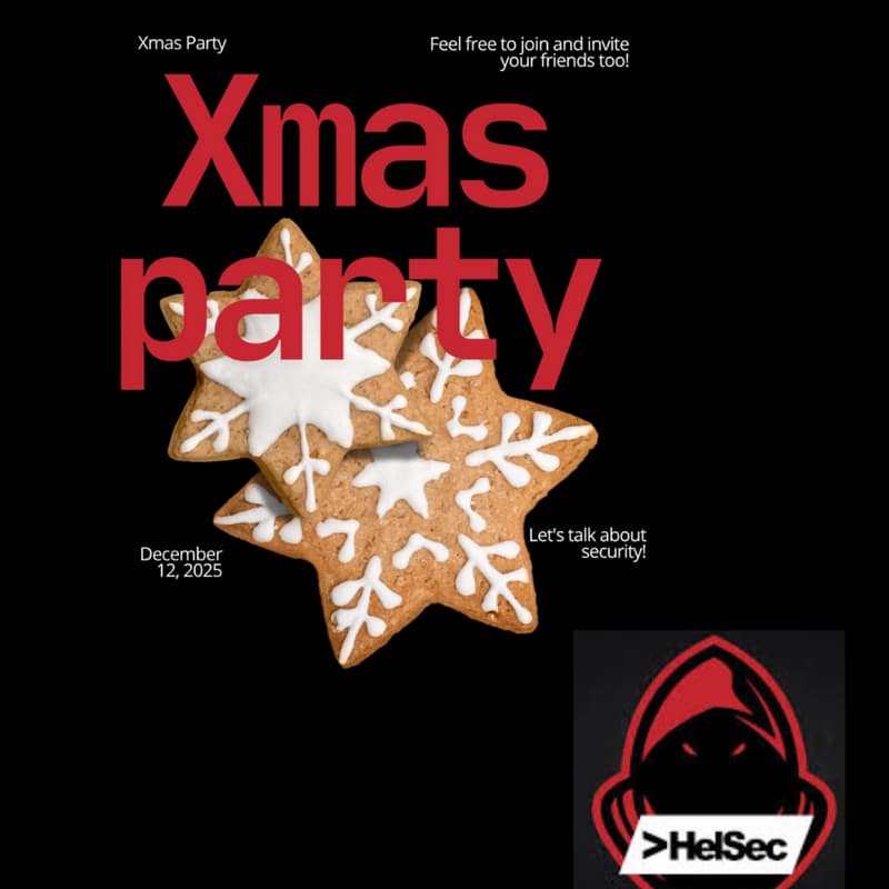 Cover Image for HelSec Xmas Party - TammerSec Voucher Claim