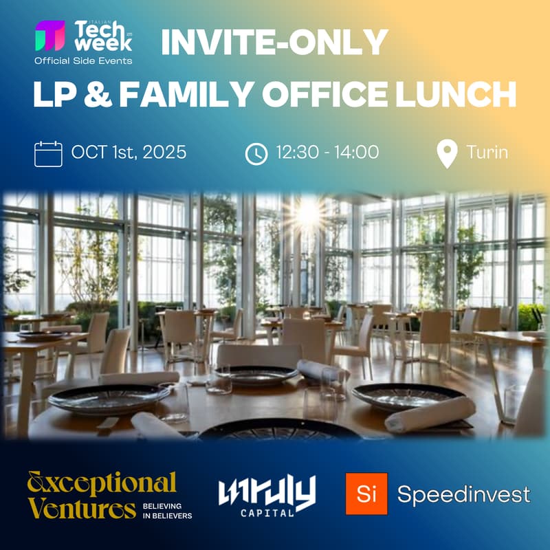 Cover Image for ITW 2025 - Invite-Only LP & Family Office Lunch