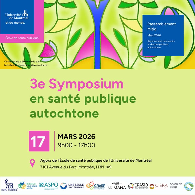 Cover Image for 3e Symposium en santé publique autochtone