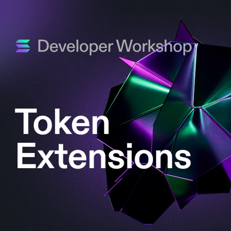 Cover Image for Token Extensions Workshop