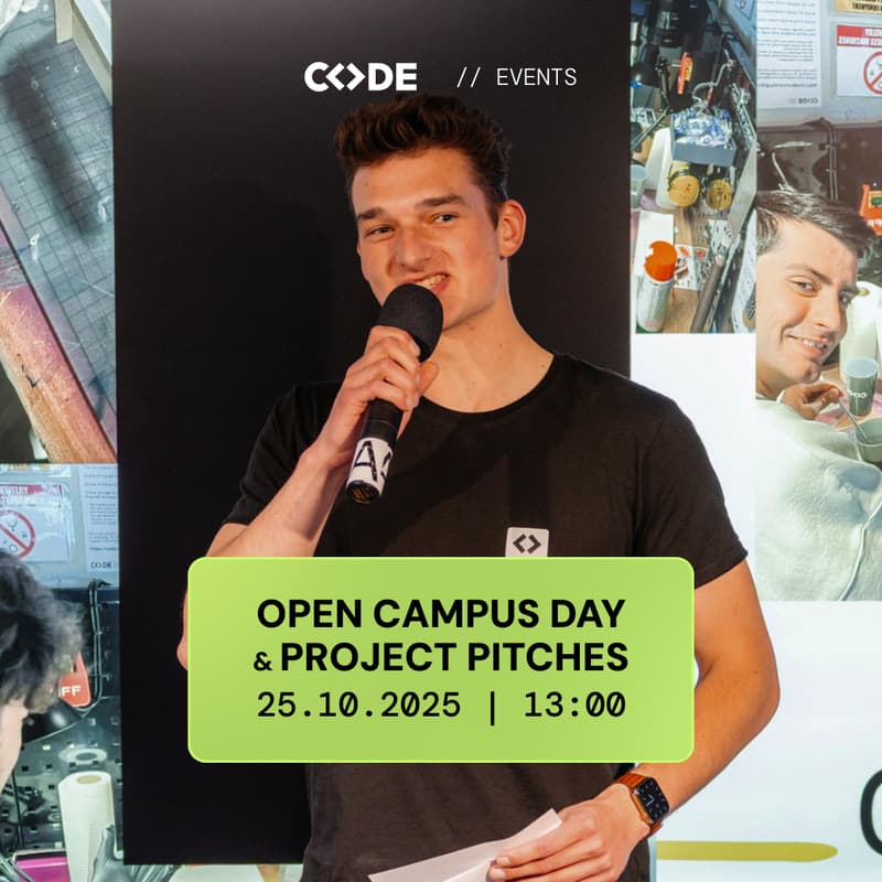 Cover Image for Open Campus Day + Project Pitches/Expo [CODE]