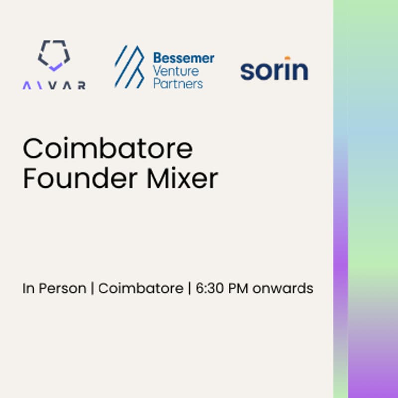 Cover Image for Coimbatore Founder Mixer