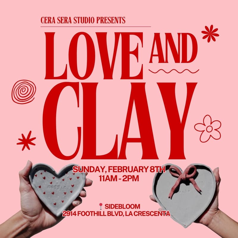 Cover Image for Love & Clay with Cera Sera Studio