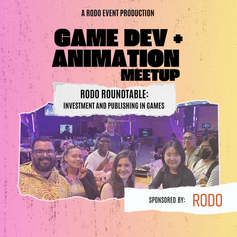 Cover Image for Rodo Roundtable -  Investment & Publishing in Games