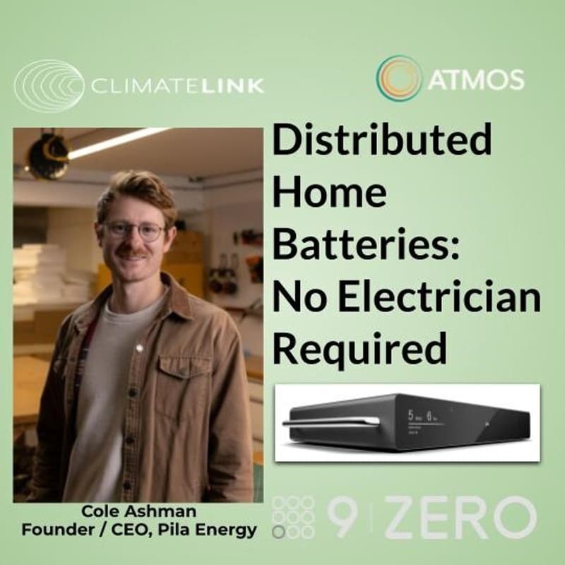Cover Image for Distributed Home Batteries — No Electrician Required