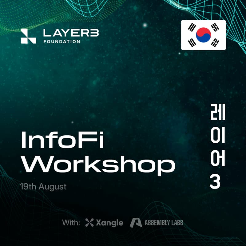 Cover Image for InfoFi Workshop by Layer3