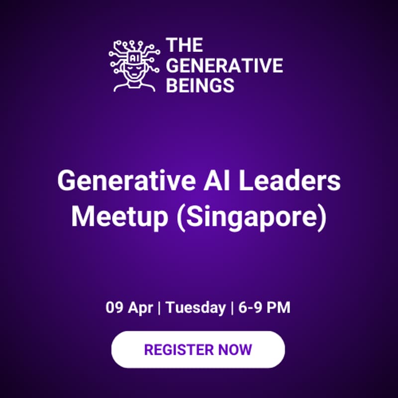 Cover Image for Generative AI Leaders Meetup [Singapore]