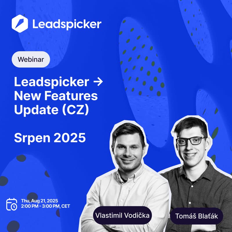 Cover Image for New Features Update (CZ) - Srpen 2025